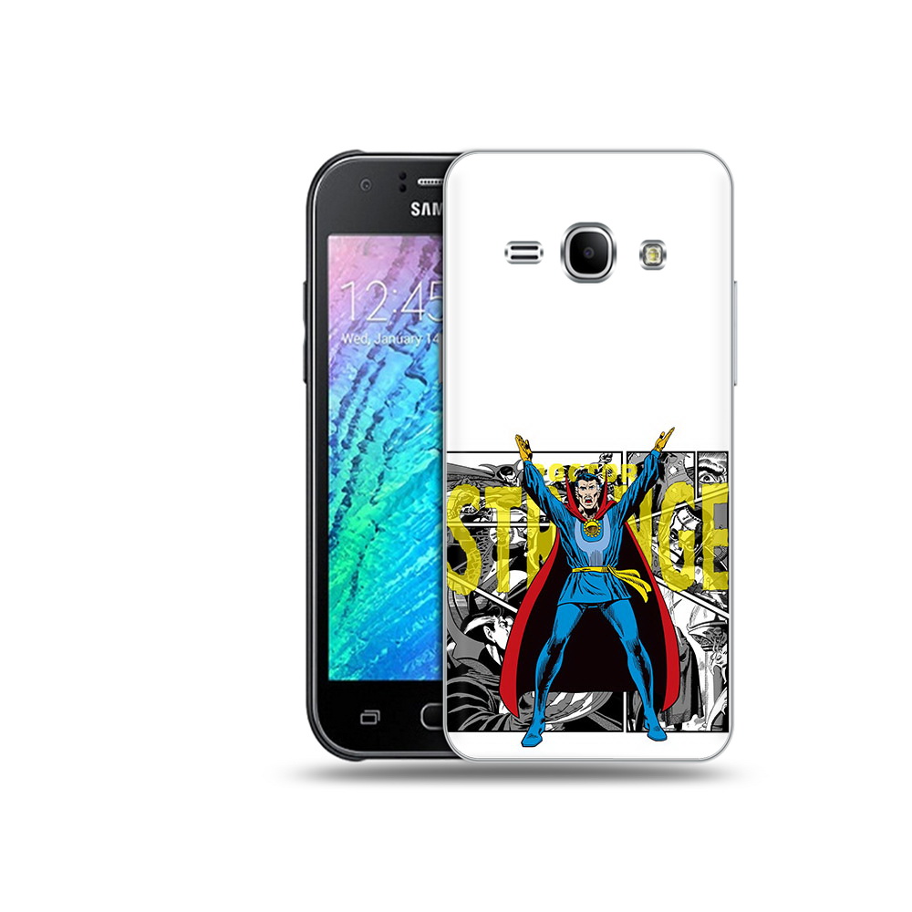 

Чехол MyPads Tocco для Samsung Galaxy J1 доктор стренж комикс (PT26162.569.334), Прозрачный, Tocco