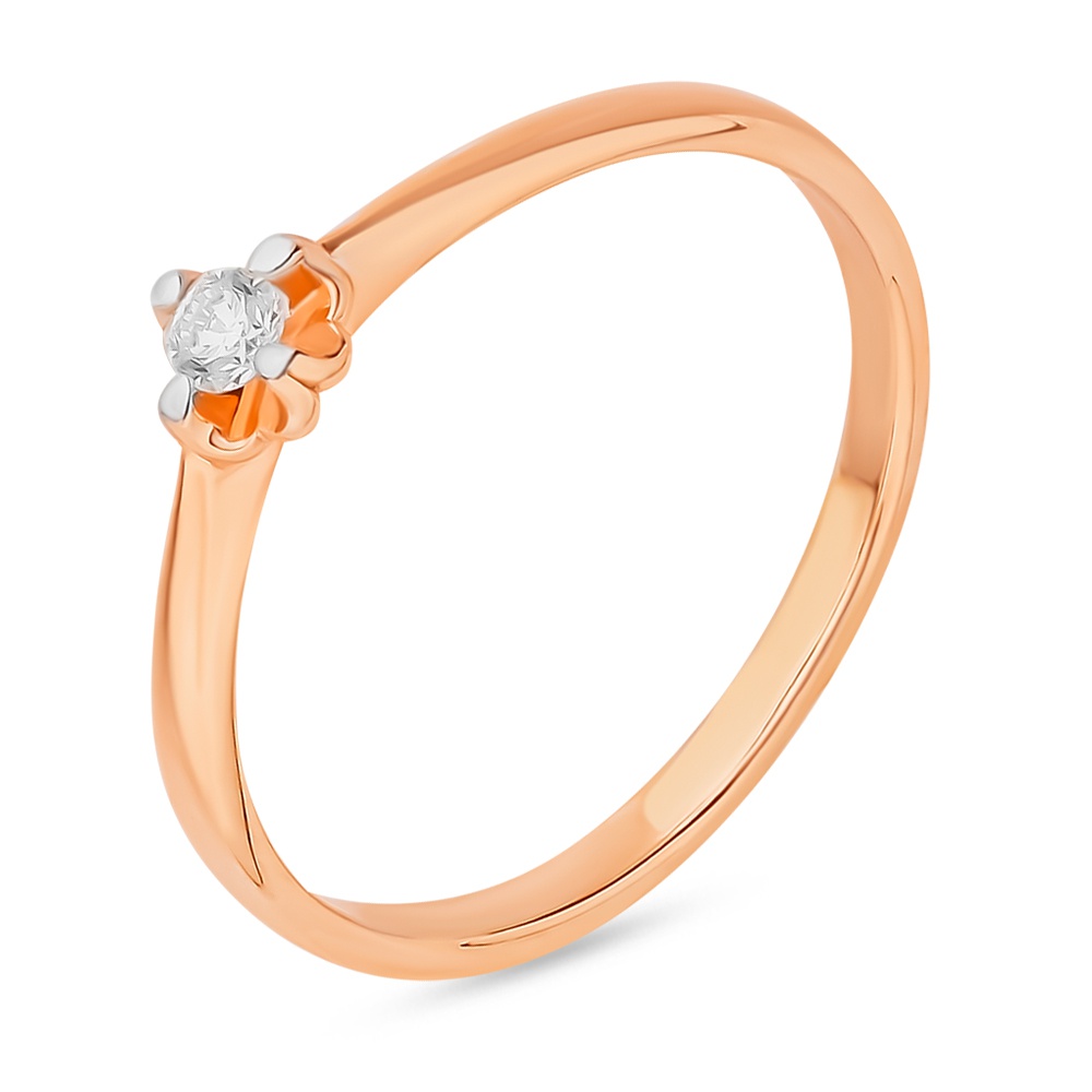 

Кольцо из золота р.  585Gold 101013973, бриллиант, 101013973