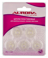 Шпули для швейных машин Aurora  блистер 5шт AU-1100 шпули для нитей prym 610706 3 8х4 см 30 шт