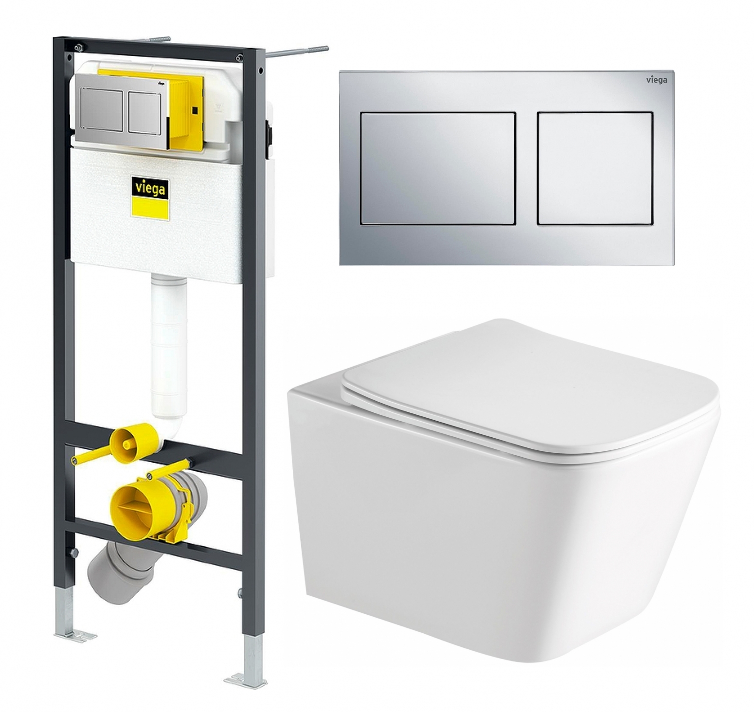 

Комплект: инсталляция Viega Prevista Dry + унитаз SantiLine SL-5007 + кнопка хром, 518269