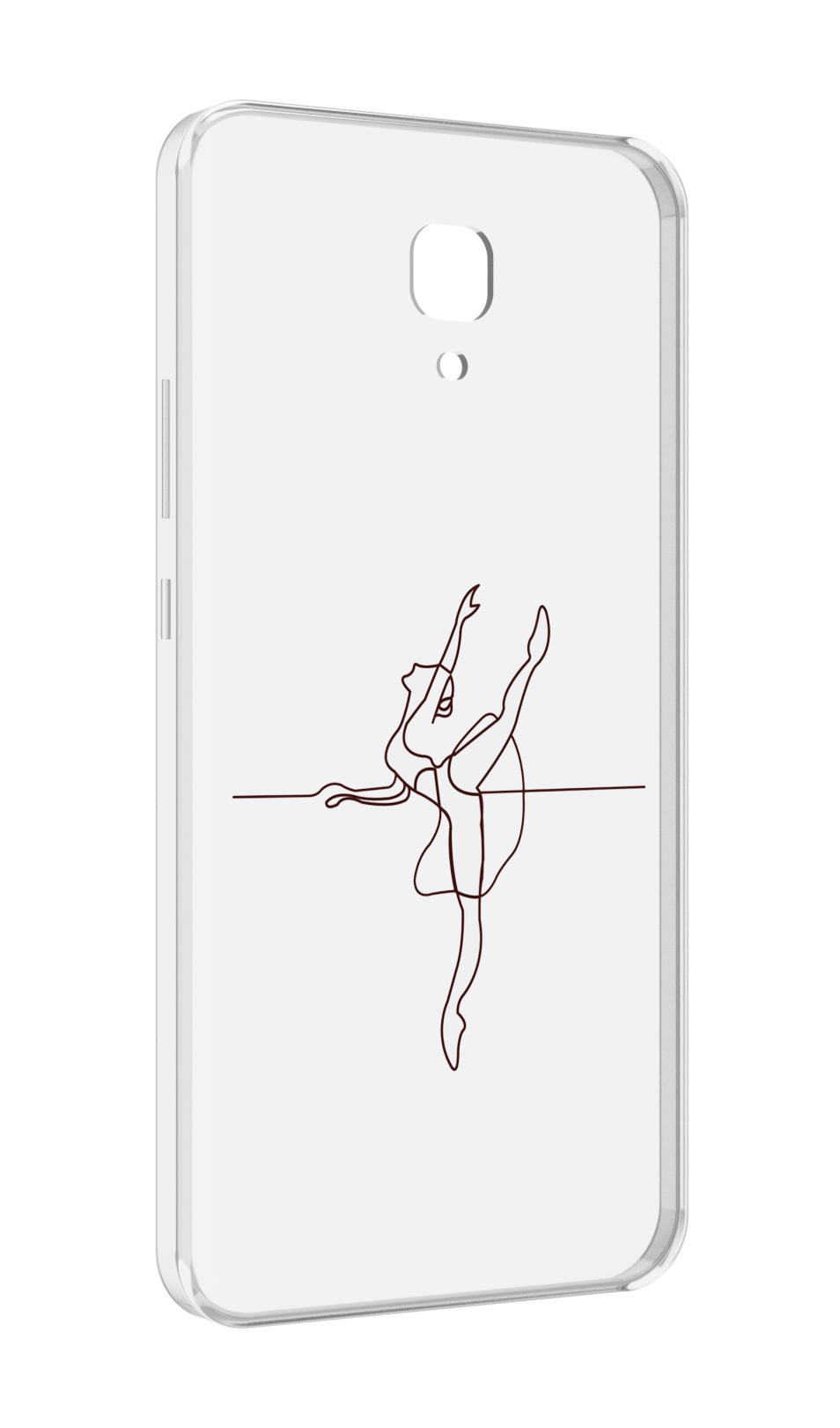 

Чехол MyPads маленькая-баллерина для Meizu M5 Note, Прозрачный, Tocco
