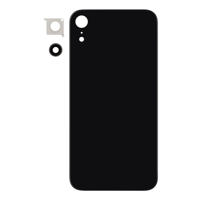 

Задняя крышка BaseMarket для Apple iPhone XR (со стеклом камеры) (черная)