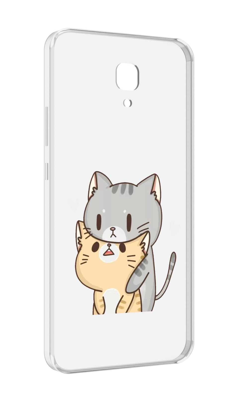 

Чехол MyPads любящие-коты для Meizu M5 Note, Прозрачный, Tocco