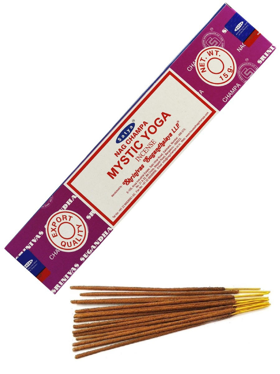 

Благовония Сатья Мистическая Йога Mystic Yoga 15 гр