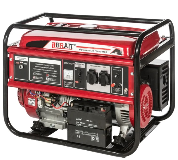 

Генератор бензиновый BRAIT BR6500-CU(E), (6500 Вт), BR6500-CU(E), (6500 Вт)