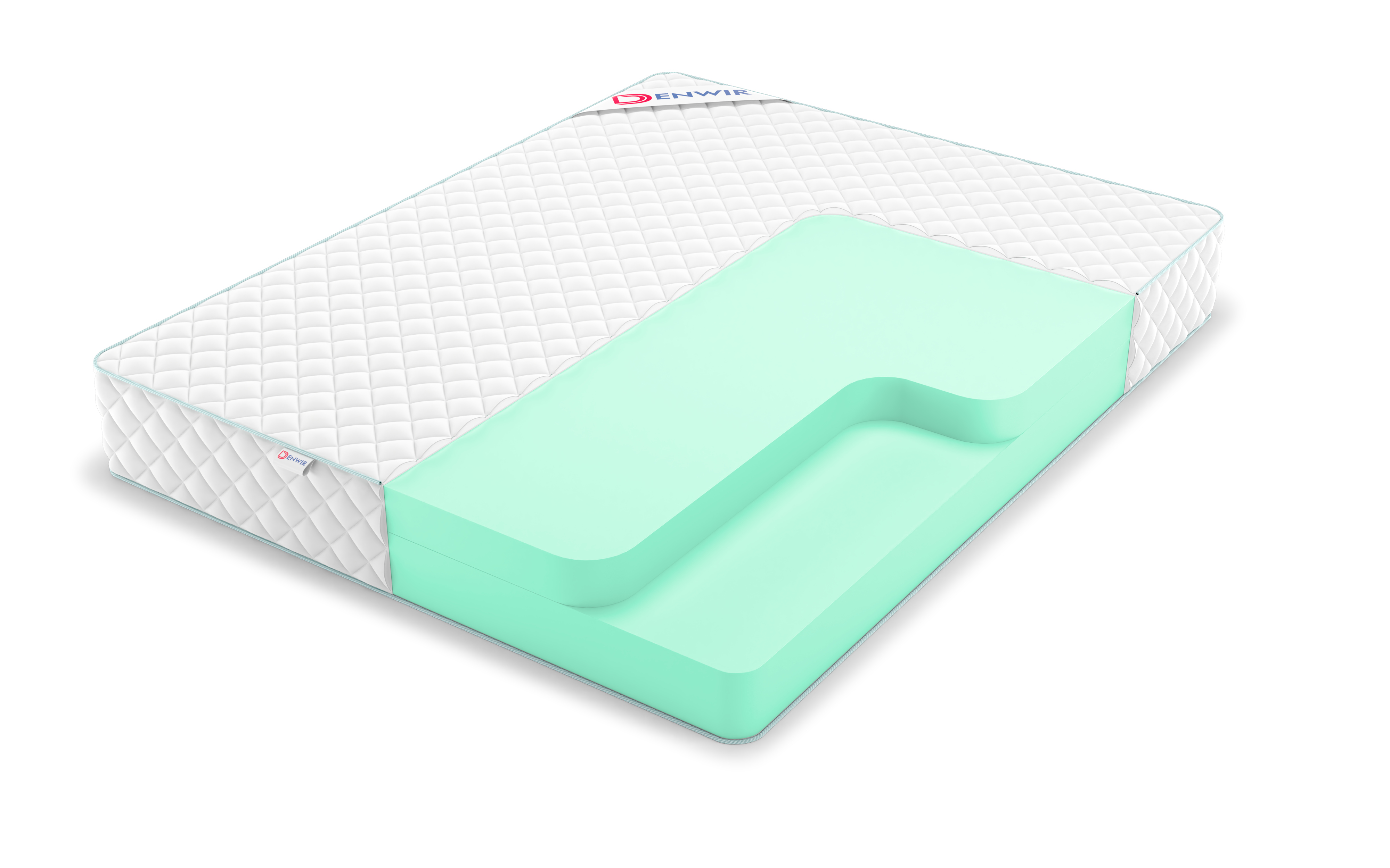 

Матрас беспружинный Denwir SIMPL FOAM 24 115х195, 24 см, Белый, SIMPL FOAM 24