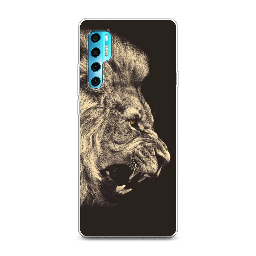

Чехол Awog на TCL 20 Pro 5G "Львиный рык 2", Разноцветный, 290850-1