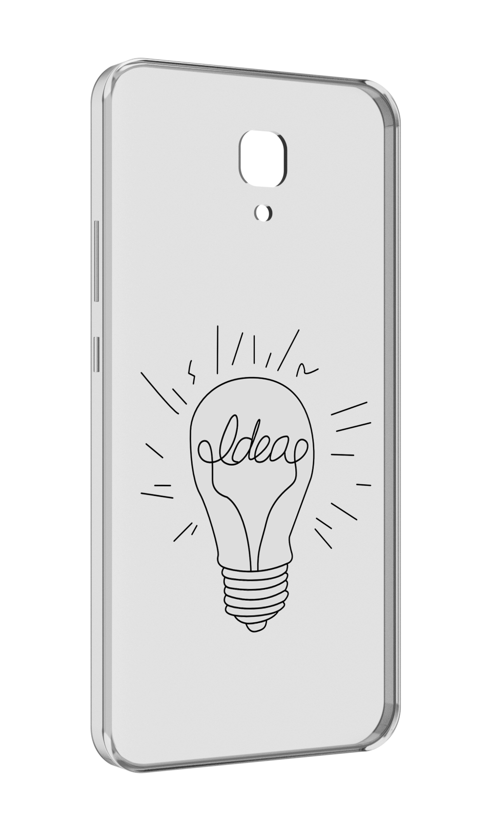 Чехол MyPads лампочка-с-идеей для Meizu M5 Note