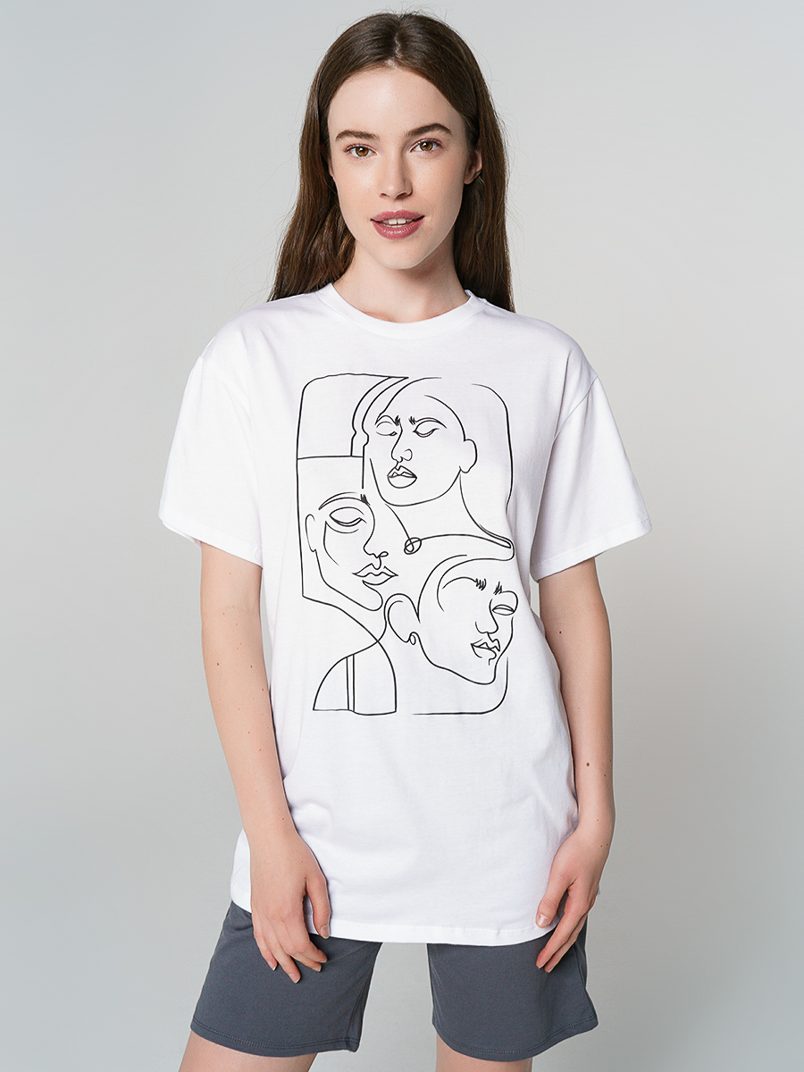 

Футболка женская ТВОЕ 80745 белая XS, 80745