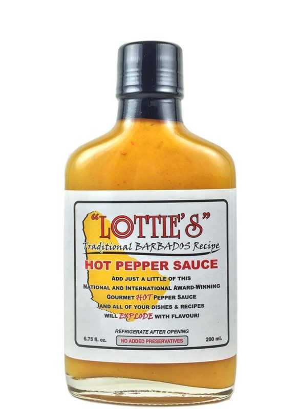 фото Острый соус lottie's traditional barbados yellow hot pepper sauce, 147 мл. cajohn's