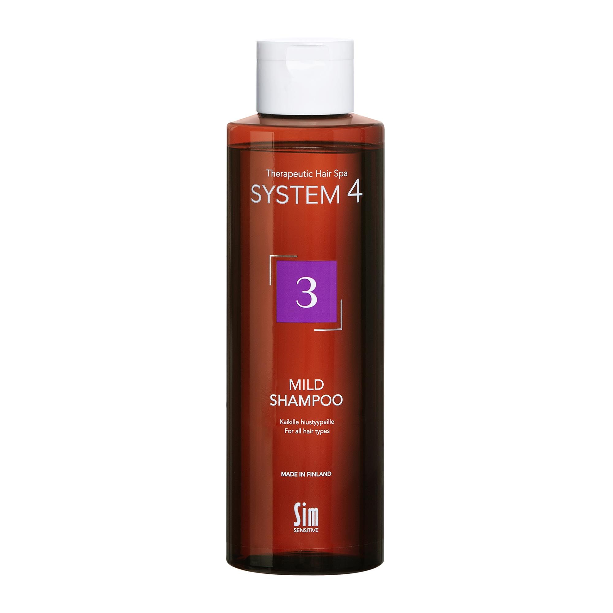 Шампунь Sim Sensitive для всех типов волос System 4 терапевтический № 3, 250 мл
