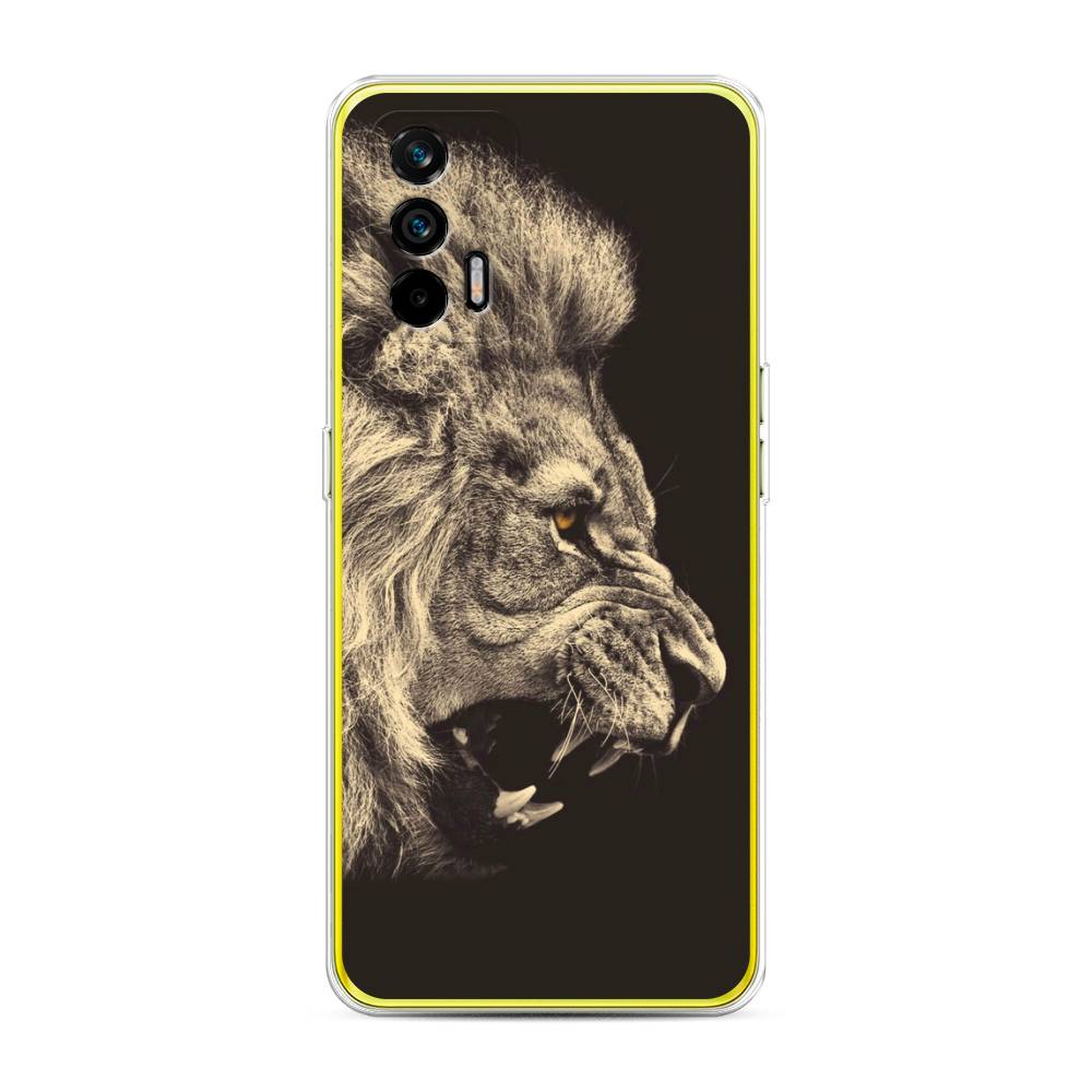 

Чехол Awog на Realme Q3 Pro "Львиный рык 2", Разноцветный, 256550-1