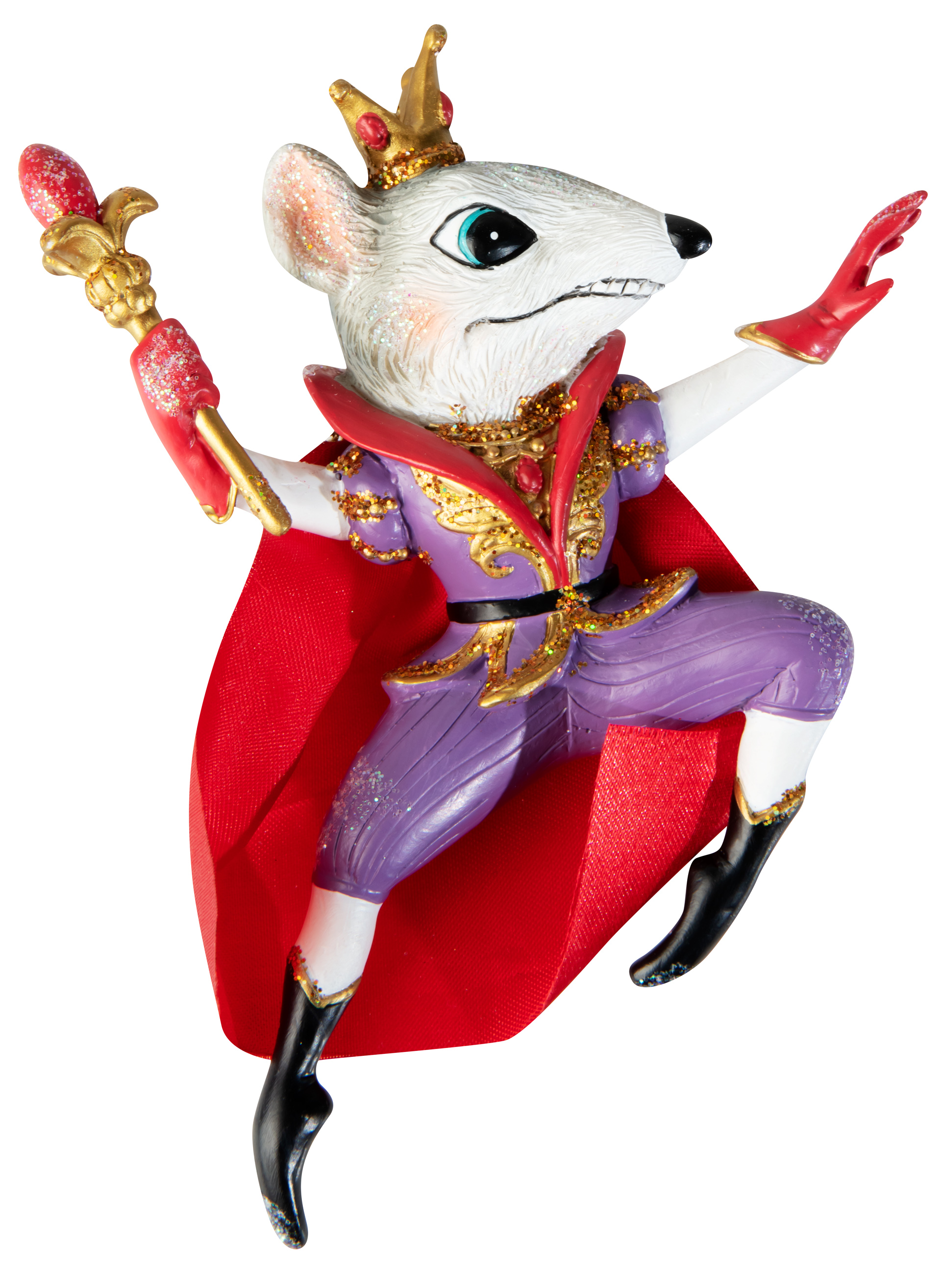 

Ёлочная игрушка Мышиный Король 11,5 см, Разноцветный