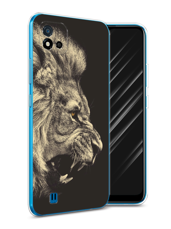 

Чехол Awog на Realme C11 (2021) "Львиный рык 2", Разноцветный, 257550-1