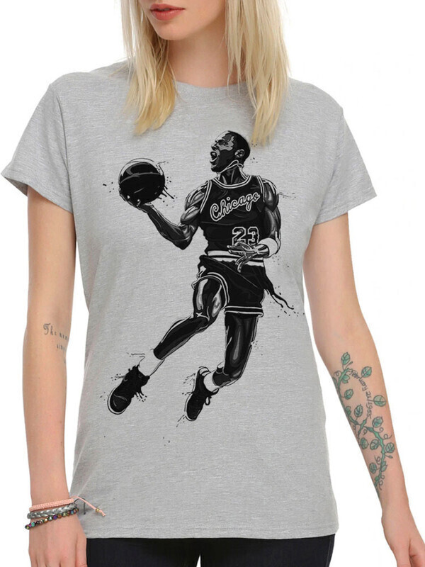 

Футболка женская Dream Shirts Майкл Джордан 5000814-1 серая L, Серый, Майкл Джордан 5000814-1