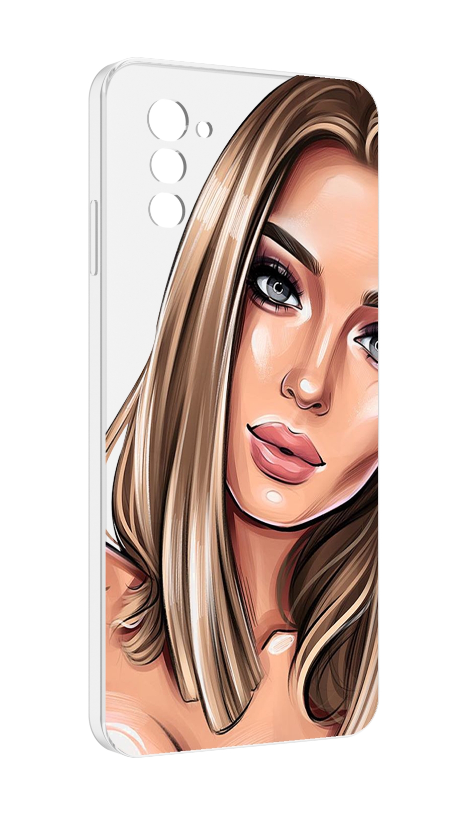 

Чехол MyPads девушка-с-каре женский для UleFone Note 12 / Note 12P, Прозрачный, Tocco