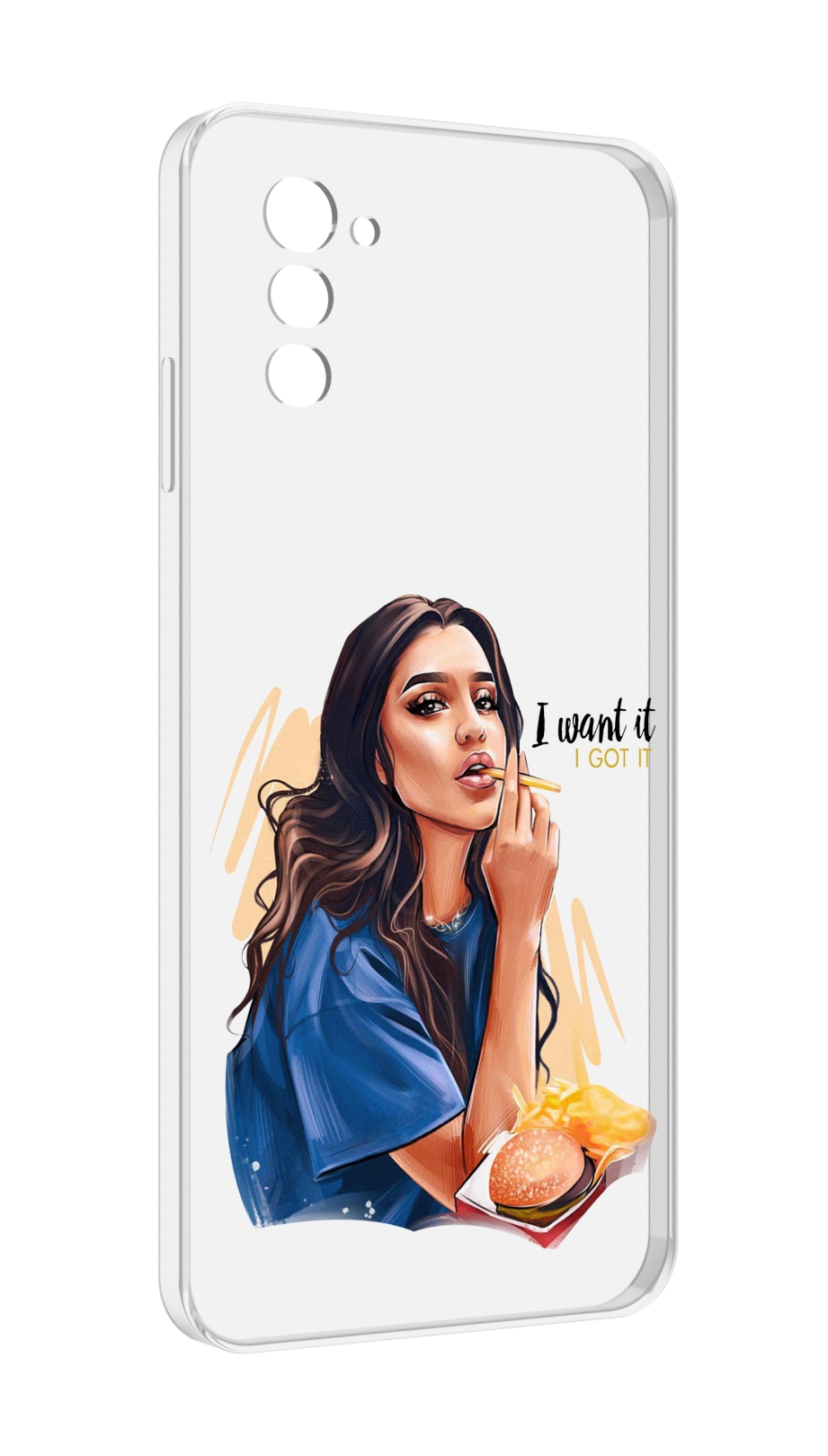 

Чехол MyPads девушка-с-едой-и-сигаретой женский для UleFone Note 12 / Note 12P, Прозрачный, Tocco