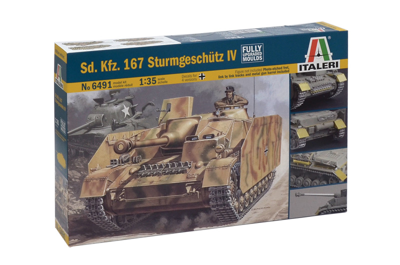 

Сборная модель Italeri 1/35 Sd. Kfz. 167 Sturmgeschütz Iv 6491