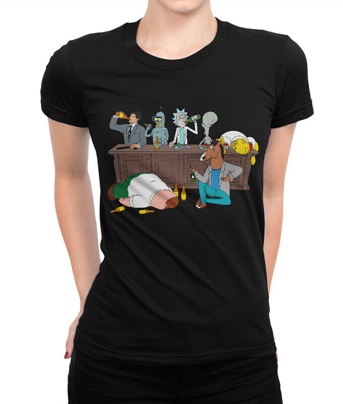 

Футболка женская Dream Shirts Мультфильмы - Вечеринка 1000622-1 черная 3XL, Черный, Мультфильмы - Вечеринка 1000622-1