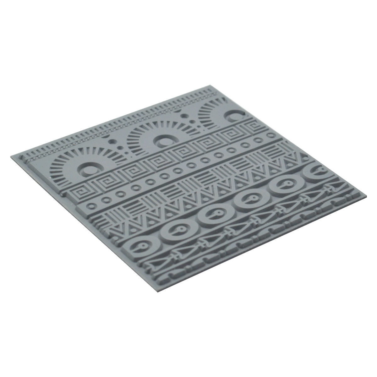 Текстура для пластики резиновая Геометрия, 9x9 см, арт. CE95019 Cernit