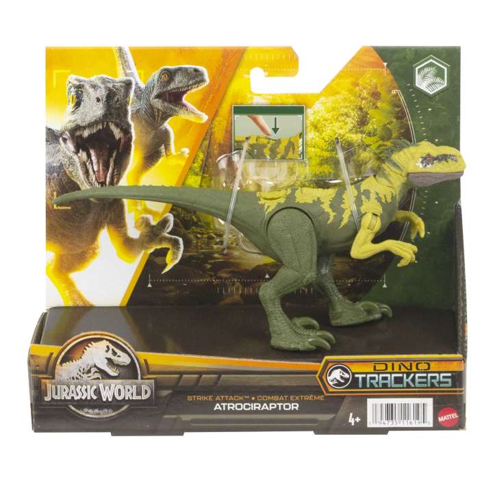 Фигурка динозавра Jurassic World Атака Динозавров Атроцираптор, HLN69