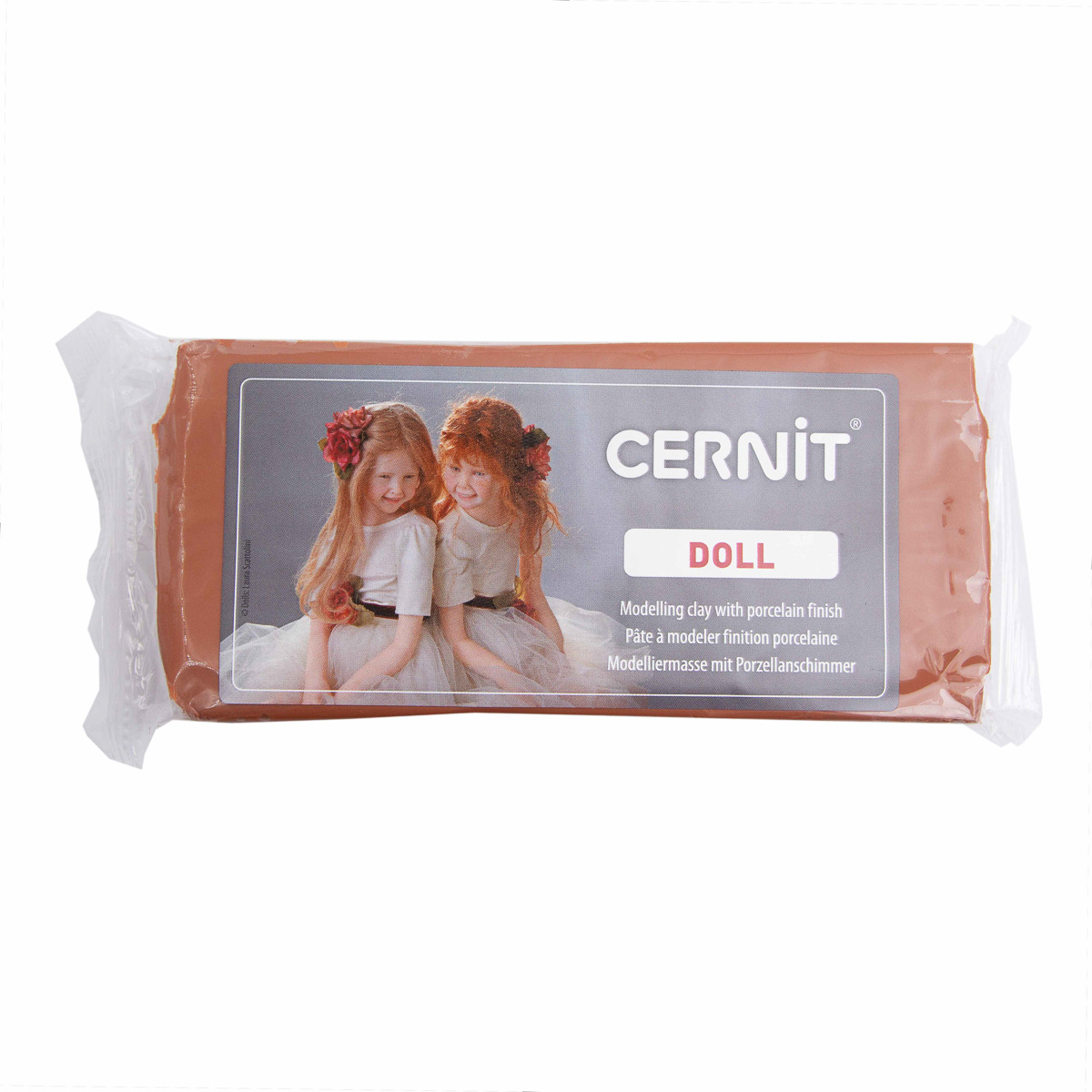 Пластика Cernit Doll, 500 грамм, цвет: 807 карамельный, арт. CE0960500 Cernit