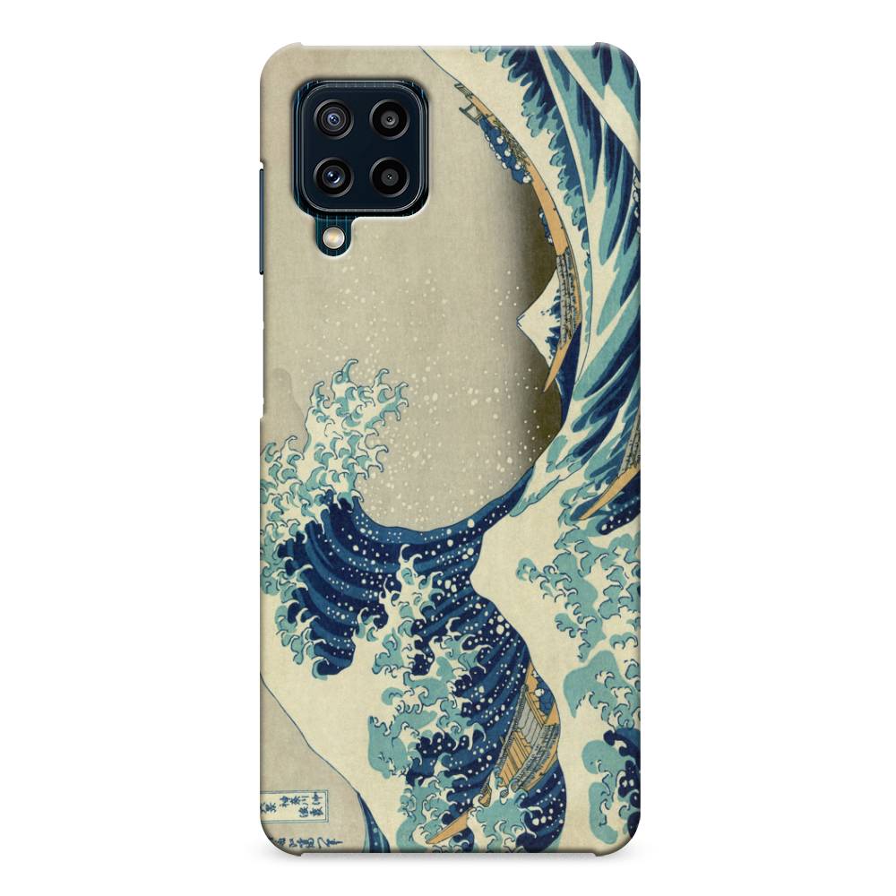 

Пластиковый чехол "Большая волна в Канагаве" на Samsung Galaxy M32