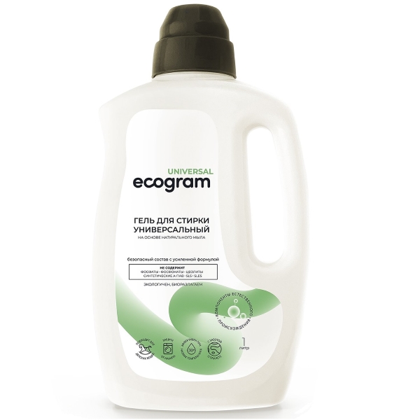 

Гель для стирки Ecogram Universal 1 л