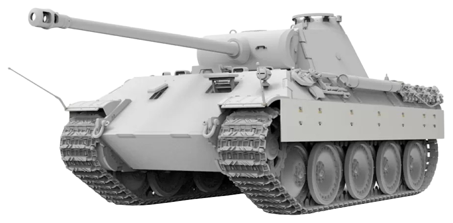 фото Сборная модель meng танк. sd.kfz.171 panther ausf.a early, 1:35, арт. ts-046 meng meng model