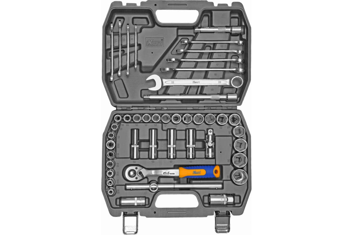 фото Набор инструмента 1/2"dr (44 предмета) kraft kt700683