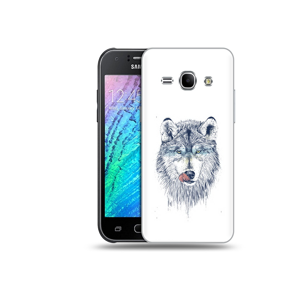 

Чехол MyPads Tocco для Samsung Galaxy J1 голодгый волк (PT26162.569.292), Прозрачный, Tocco