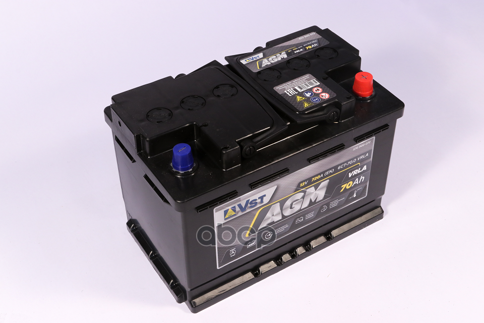 Аккумуляторная Батарея V Стандарт [12V 70Ah 720A) VST арт. 570900072