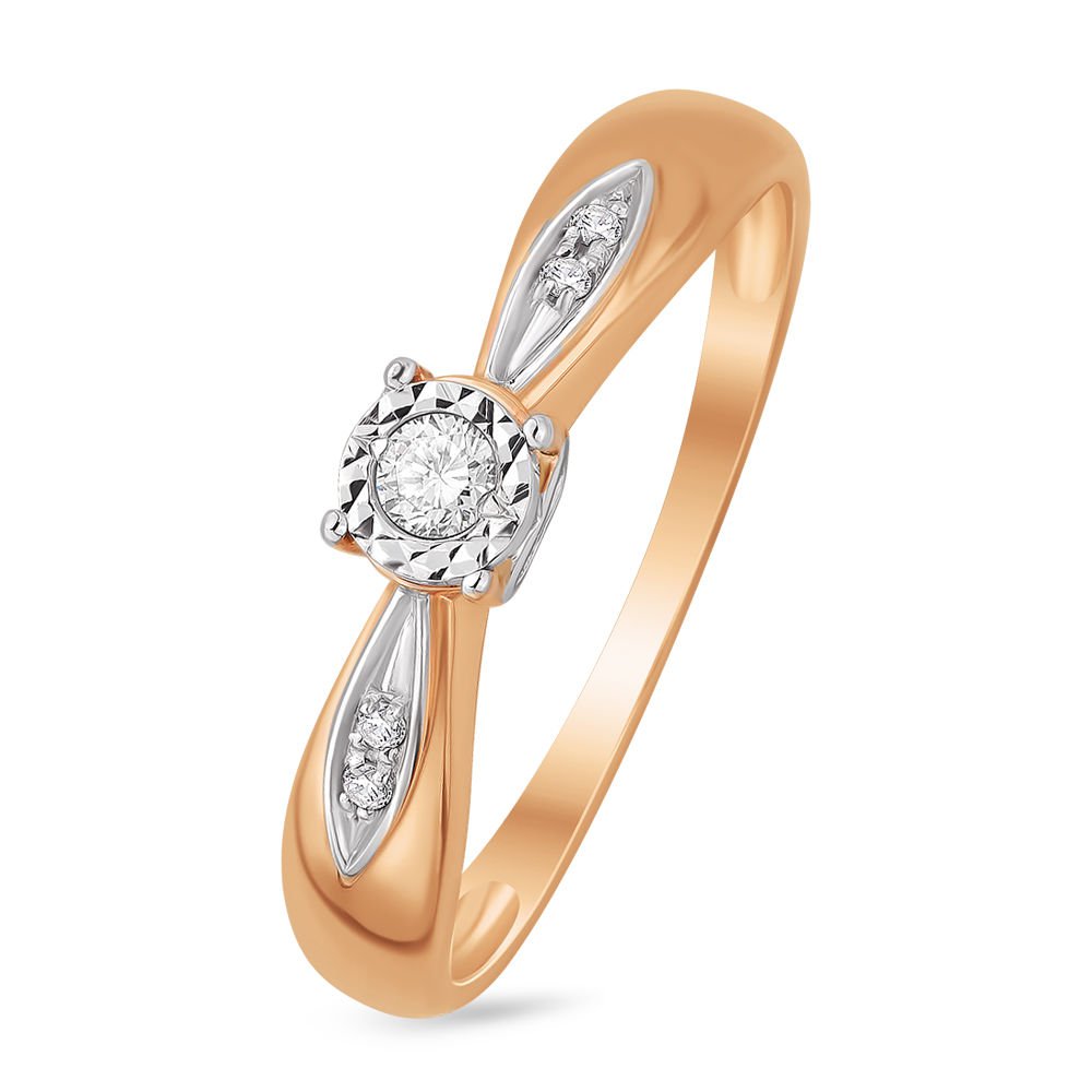 

Кольцо из золота р. , 585Gold 101009516, бриллиант, 101009516