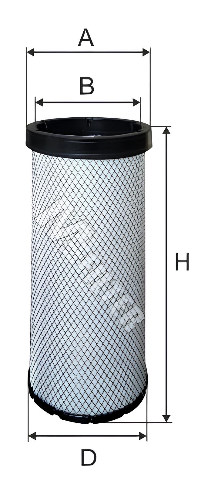 

Фильтр воздушный Mfilter вставка для Hitachi/John Deere A559/1