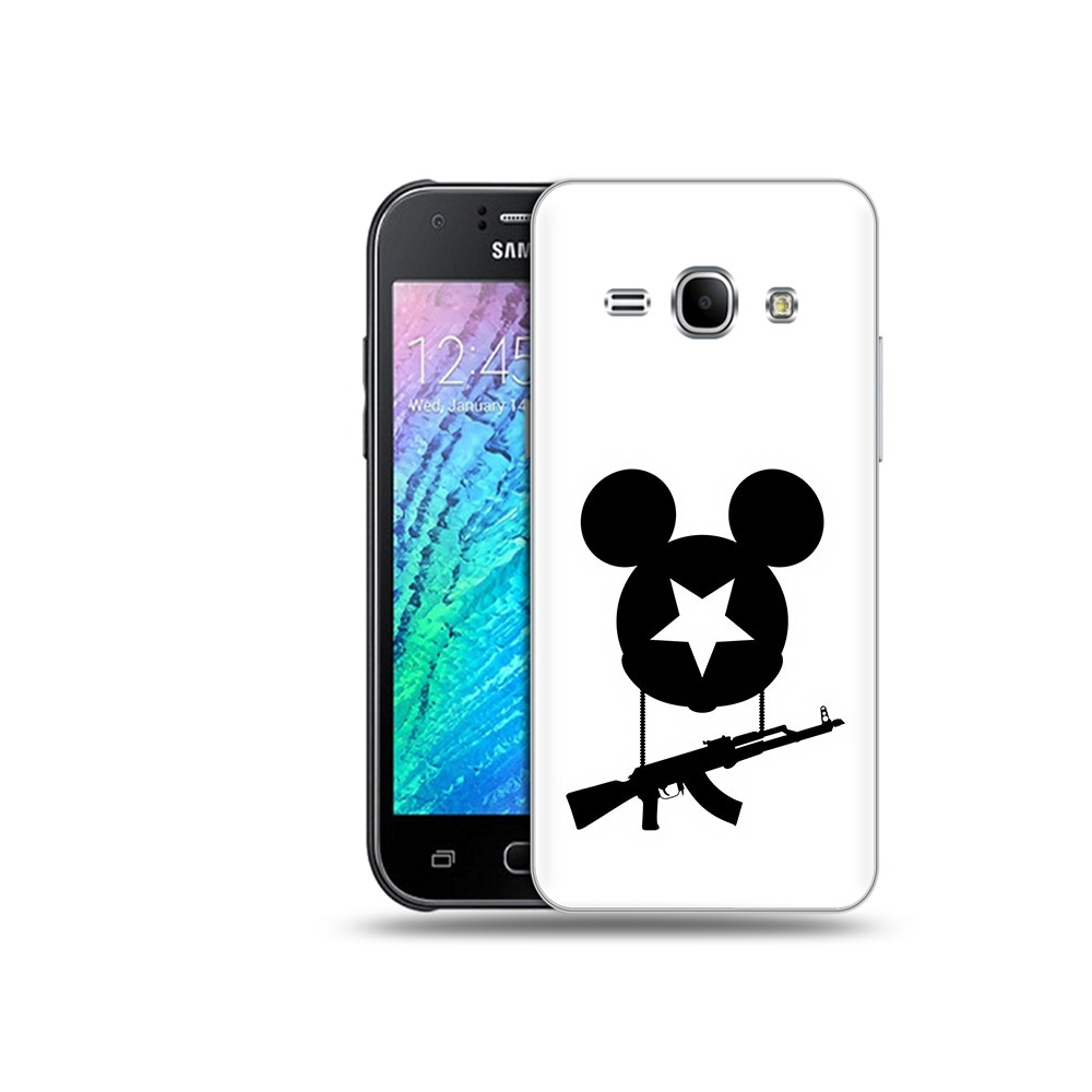

Чехол MyPads Tocco для Samsung Galaxy J1 АК Микки (PT26162.569.26), Прозрачный, Tocco
