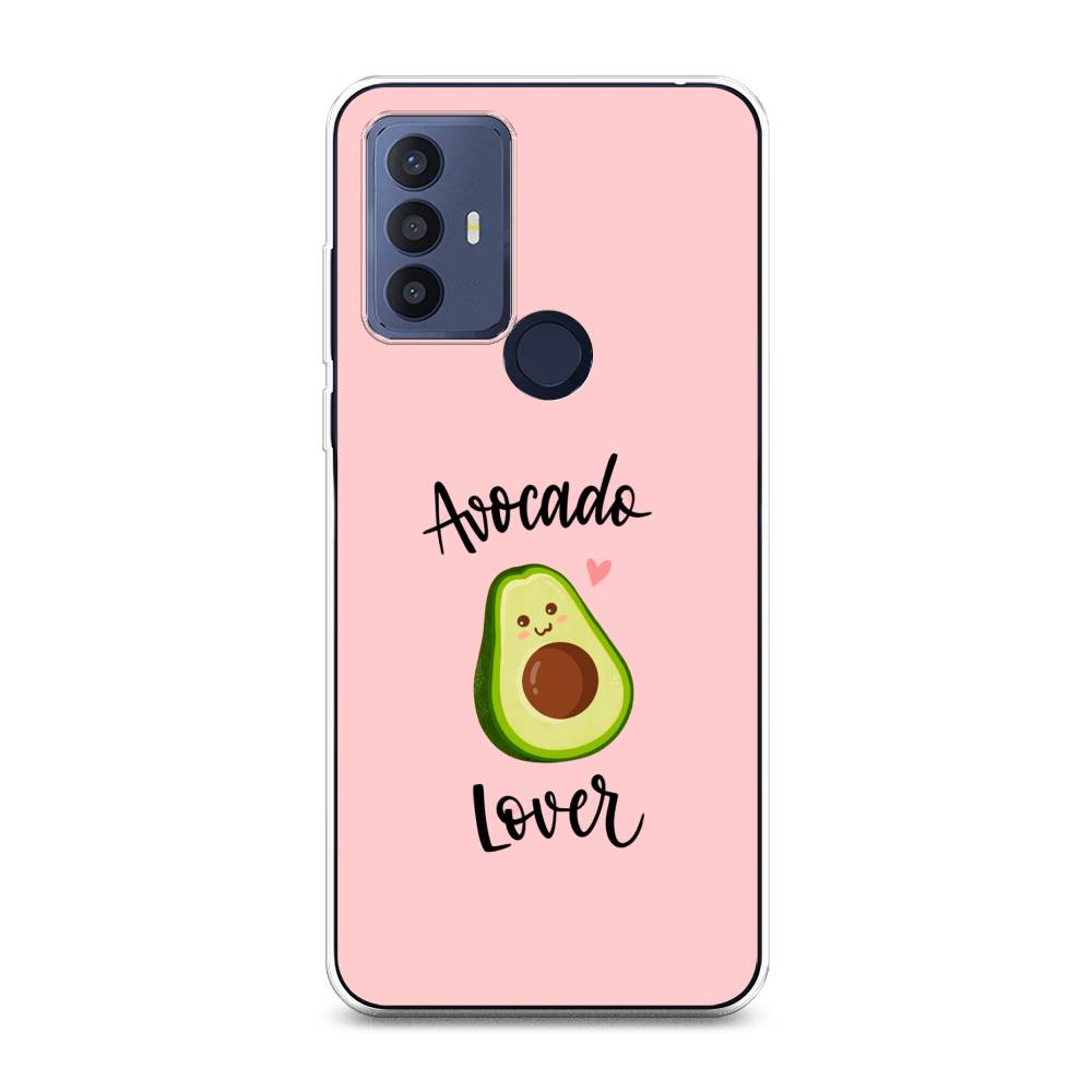 

Чехол на TCL 30E "Avocado lover", Розовый;зеленый, 290550-6