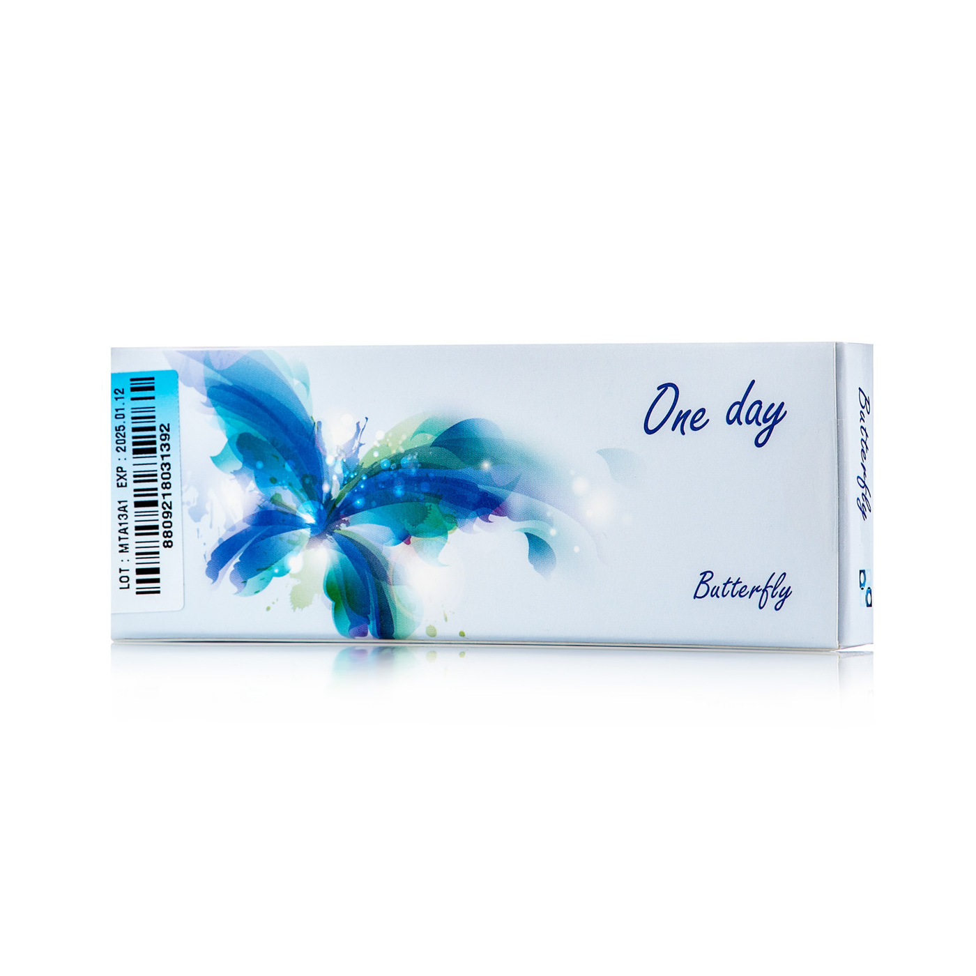 фото Контактные линзы офтальмикс butterfly one day sky небесно-голубой r8.6 0.0d 2шт.