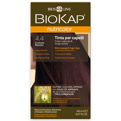 Краска для волос BioKap золотисто-коричневый 44 140 мл практичный пол паста ремонт ручка краска массив дерева мебель отделка краска