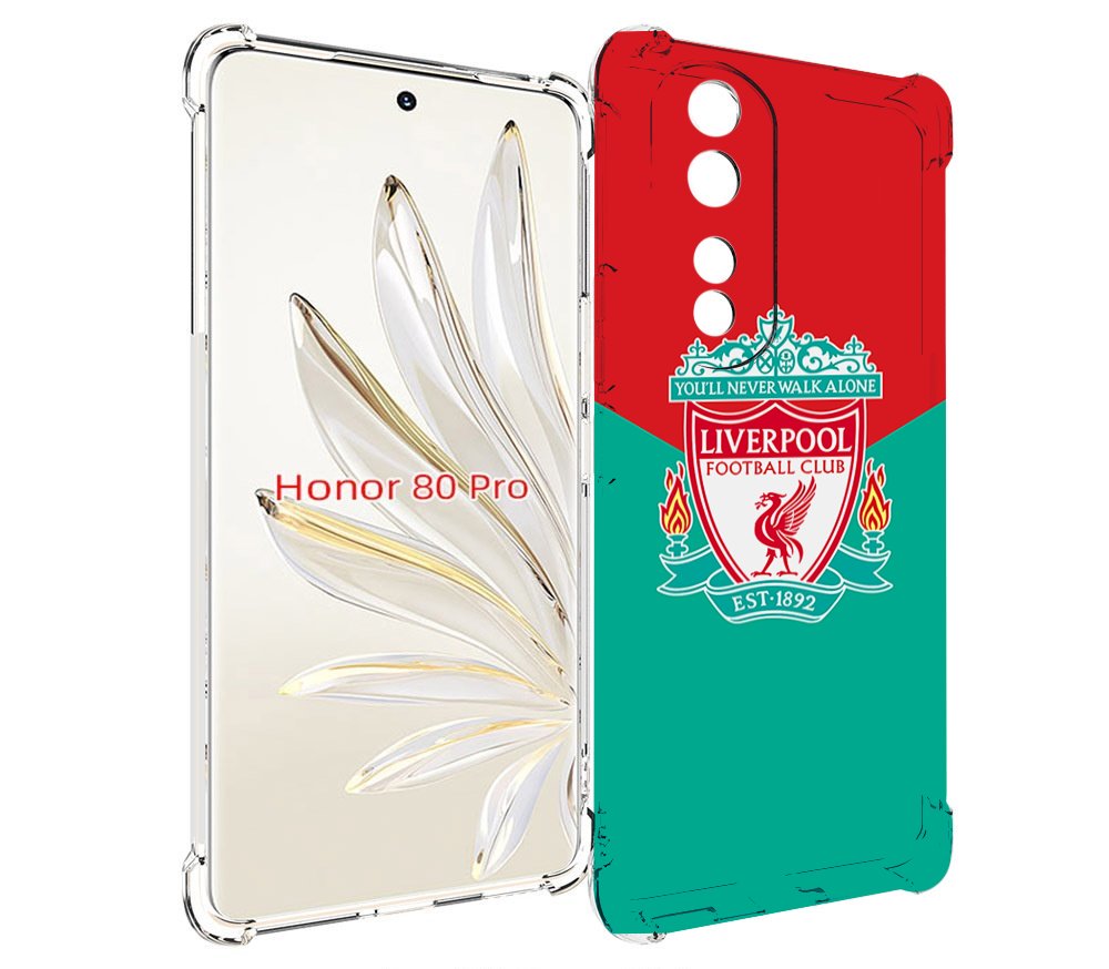 

Чехол MyPads Ливерпуль мужской для Honor 80 Pro, Прозрачный, Tocco
