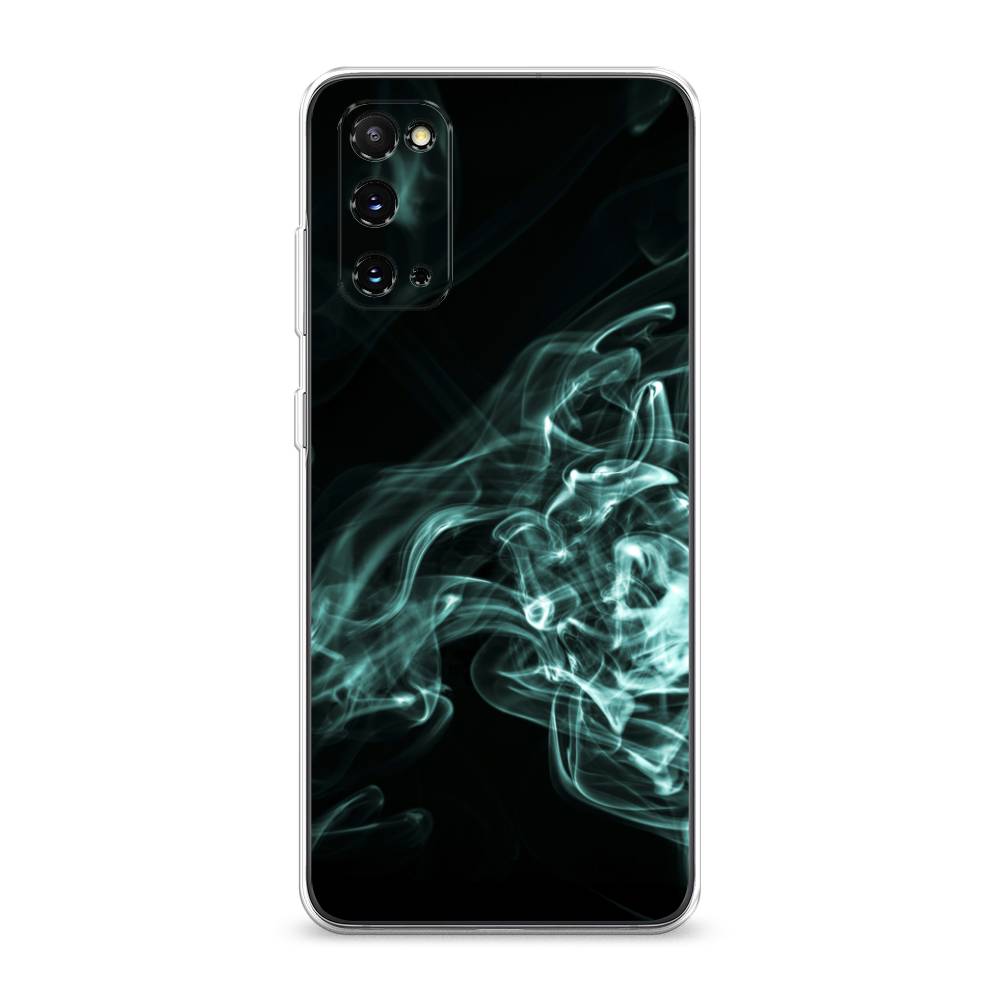 

Чехол на Samsung Galaxy S20 "Дым", Голубой;черный, 29250-3