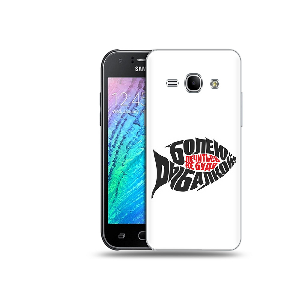 Чехол MyPads Tocco для Samsung Galaxy J1 болею рыбалкой (PT26162.569.245)
