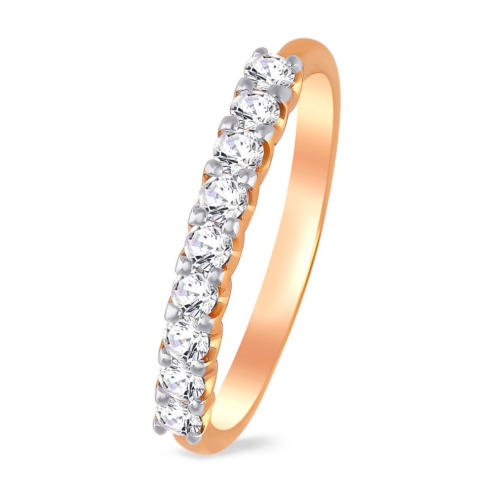 

Кольцо женское из красного золота с бриллиантом 585Gold 101012982, р. 17, 101012982