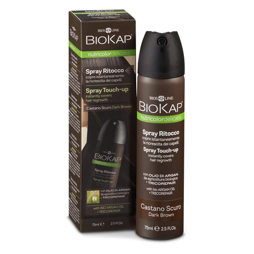 Средство оттеночное BioKap темно-коричневый для закрашивания отросших корней волос 75 г саморез 4 8х70 кровельный темно коричневый ral 8017 уп 30 шт с окном
