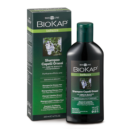 

Шампунь для жирных волос BioKap 200 мл
