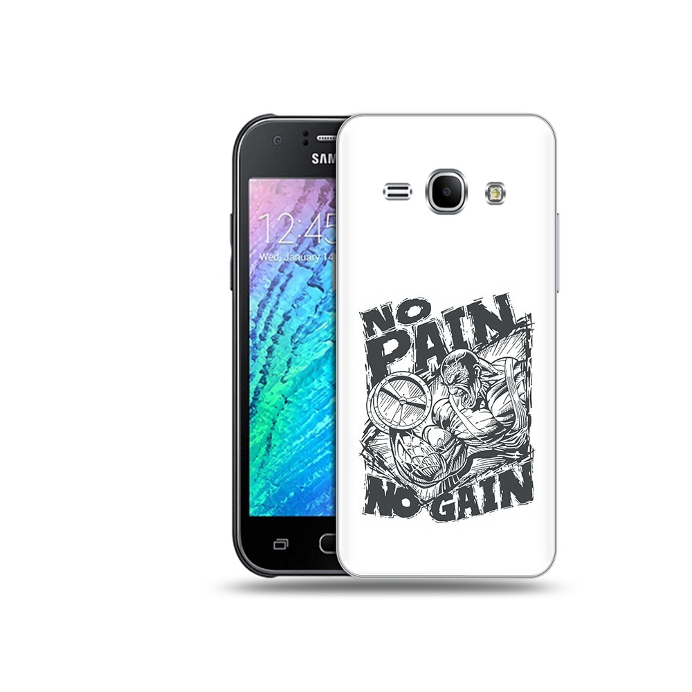 Чехол MyPads Tocco для Samsung Galaxy J1 бодибилдинг тяжелая работа (PT26162.569.238)