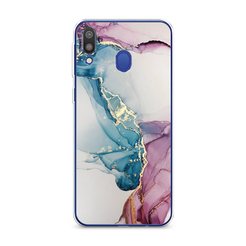 

Чехол на Samsung Galaxy M20 "Розовые разводы рисунок", 27450-3