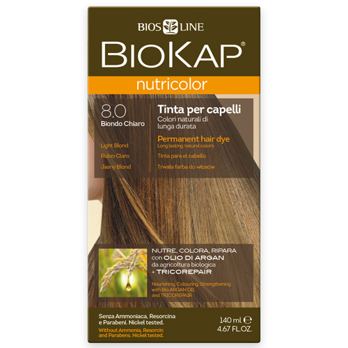 

Краска для волос BioKap светло-русый 80 140 мл, Коричневый