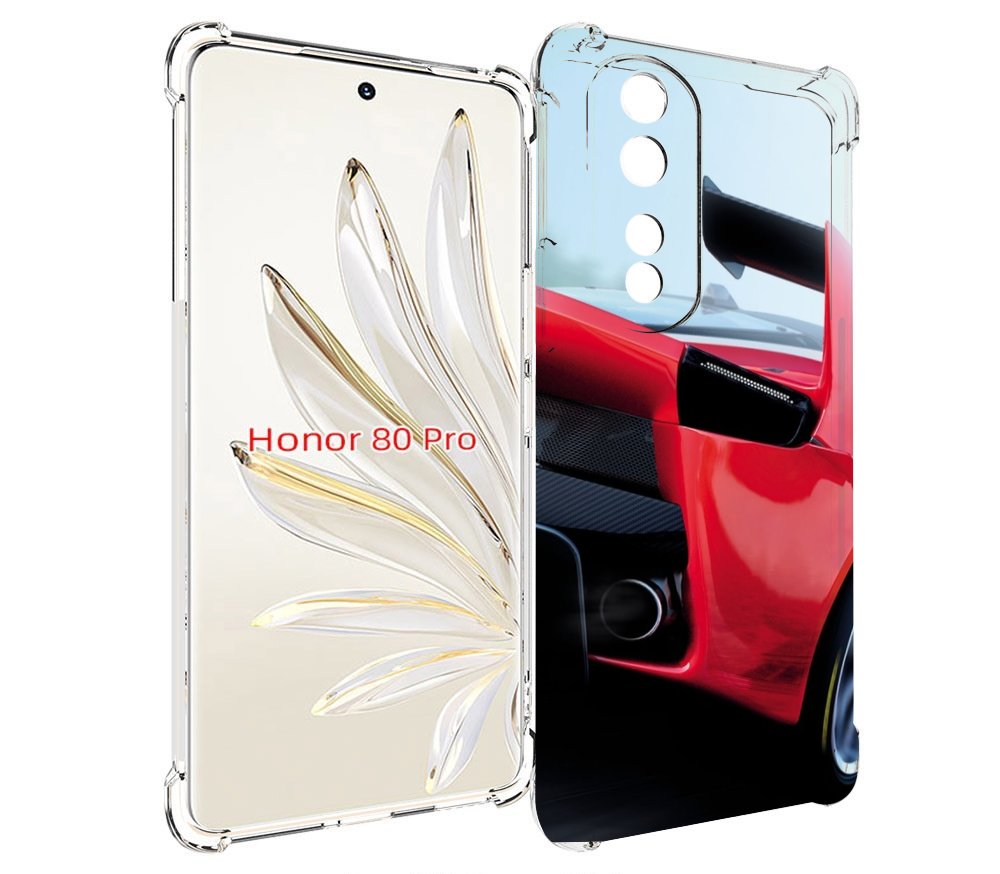 

Чехол MyPads Крыло-машины мужской для Honor 80 Pro, Прозрачный, Tocco