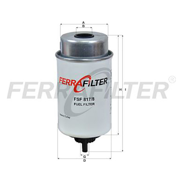 

Fsf817/8_картридж Фильтра Топливного Fsf817/8 FERRA FILTER арт. FSF8178