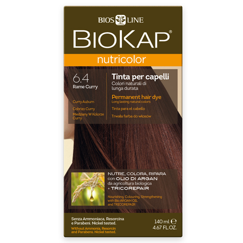 Краска для волос BioKap медно-золотистый карри 640 140 мл соус соус карри